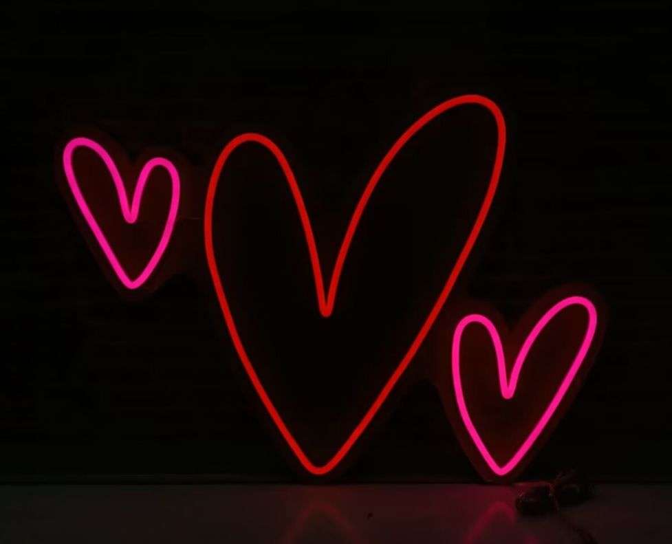 Love heart LED neon signs