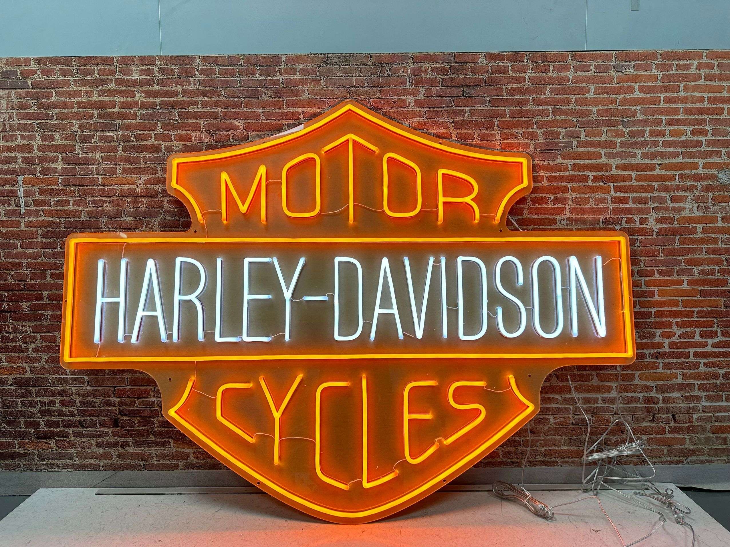 Harley Davidson Motorcycles LED sign