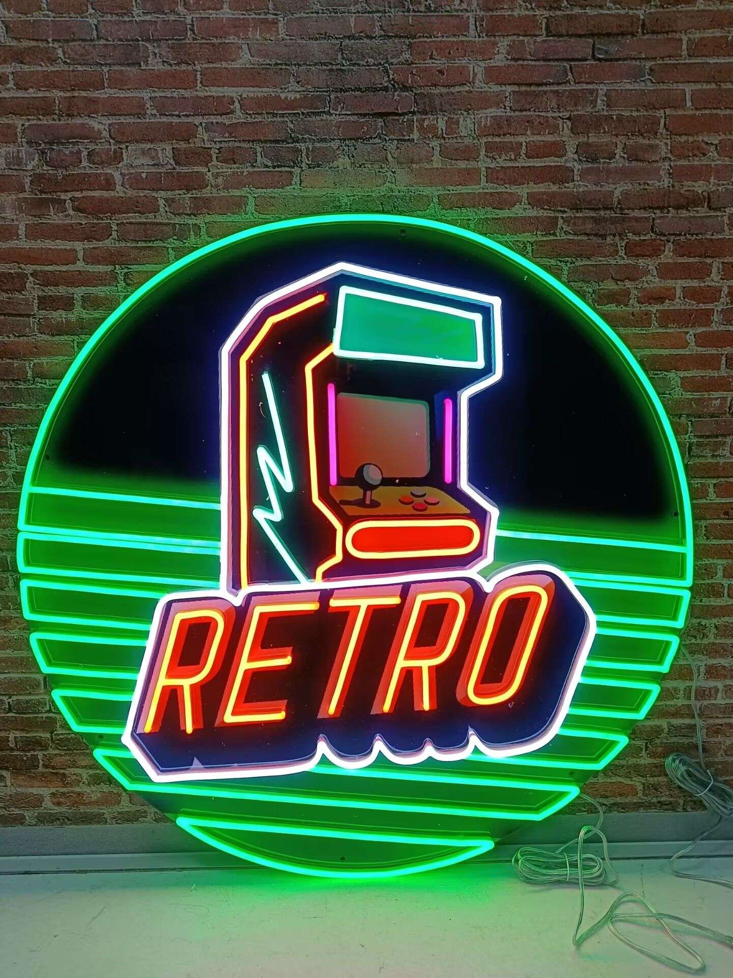 Retro neon sign