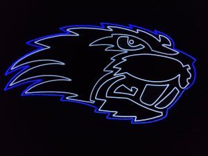 Beavers High School Football LED neon sign