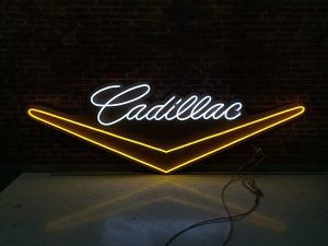 Cadillac LED neon sign