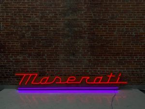 Maserati LED neon sign