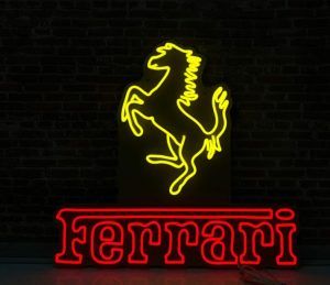 Ferrari LED neon sign