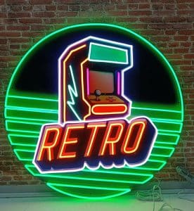 Retro arcade