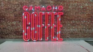 Camacho Coffee red LED