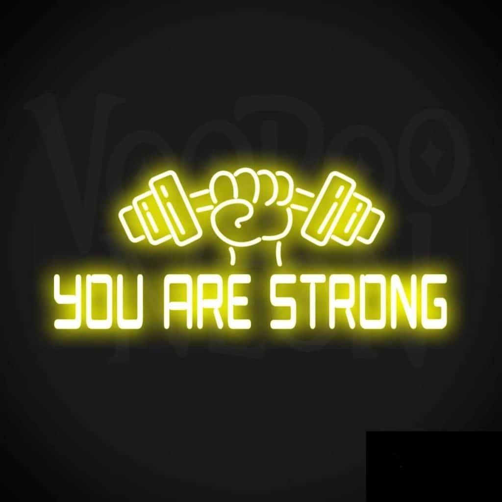 Strong Rhett Neon Gym Neon Signs - Ultimate Guide + Advice - Neon By Design®